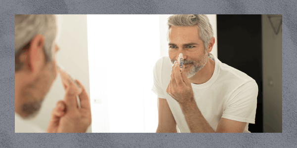 man aging gracefully