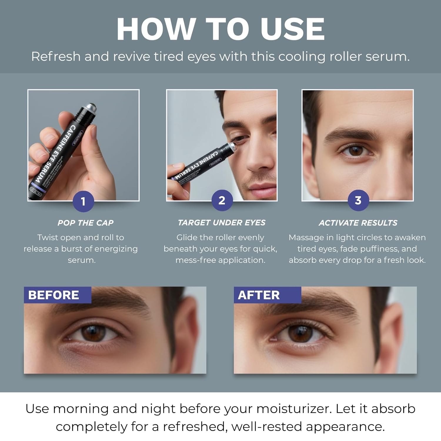 Sandalwood Caffeine Serum